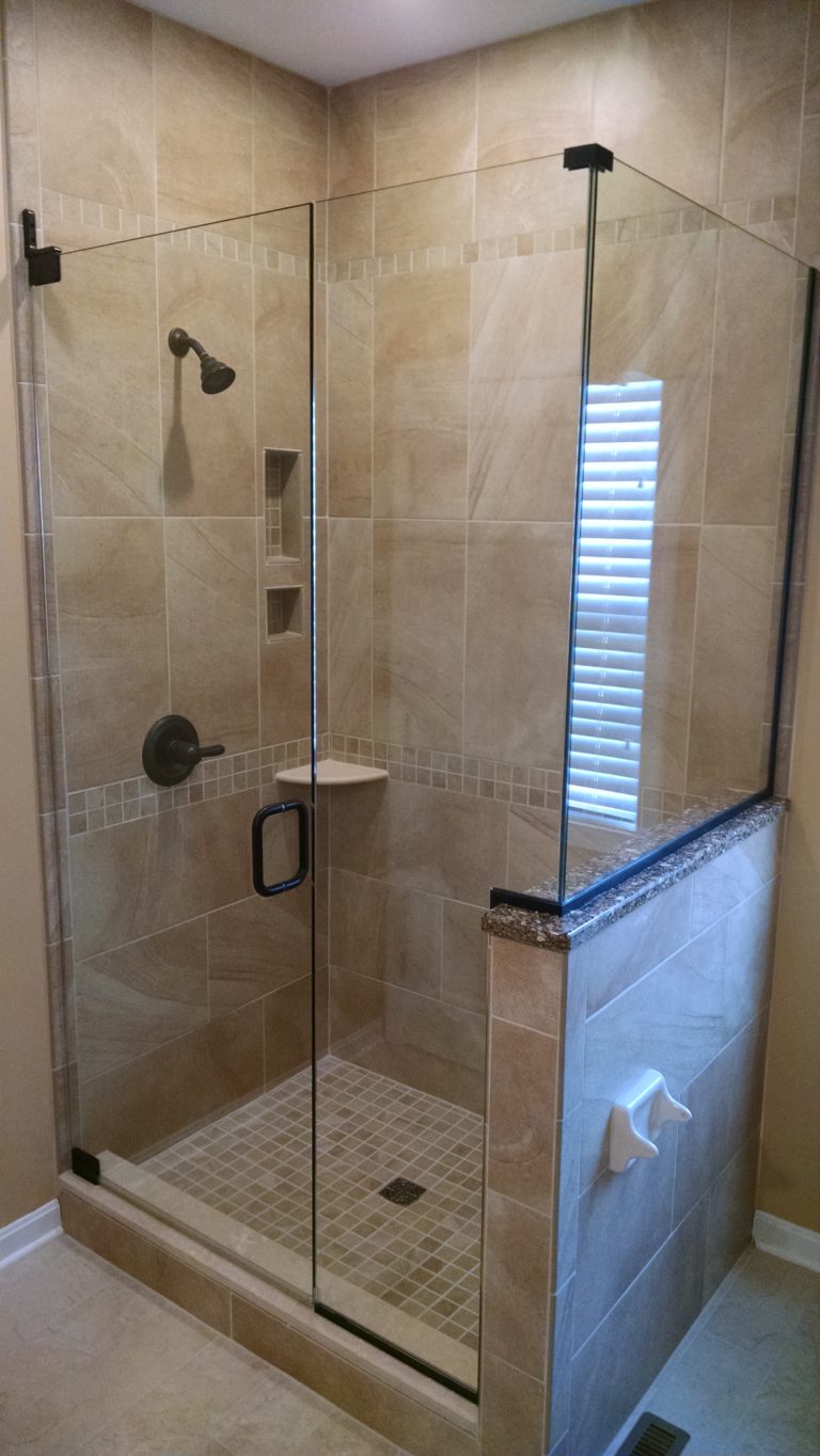 CustomCut Glass Shower Stall Doors Dover DE Glass Shower Enclosures